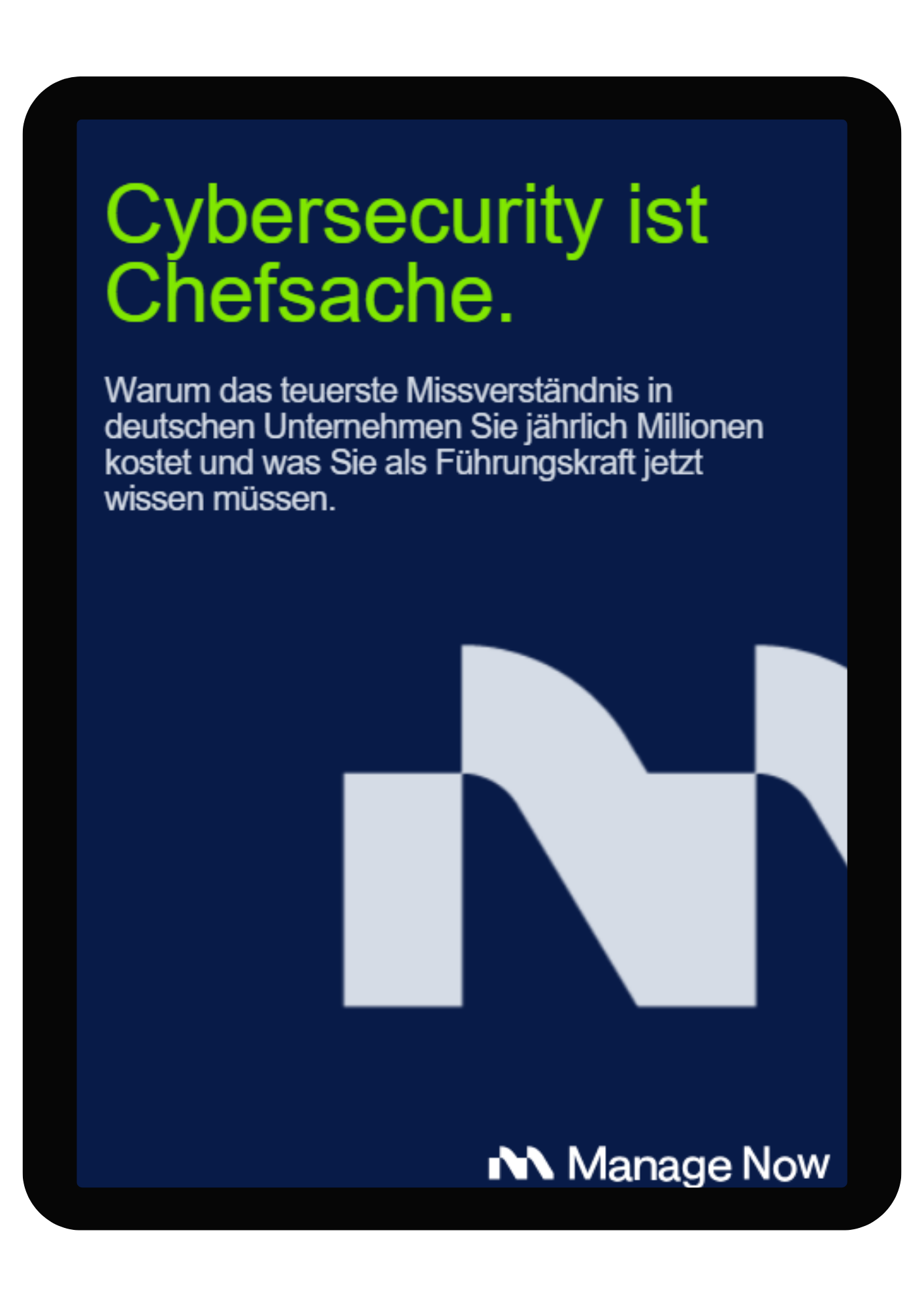 Manage Now - Cybersecurity Whitepaper
